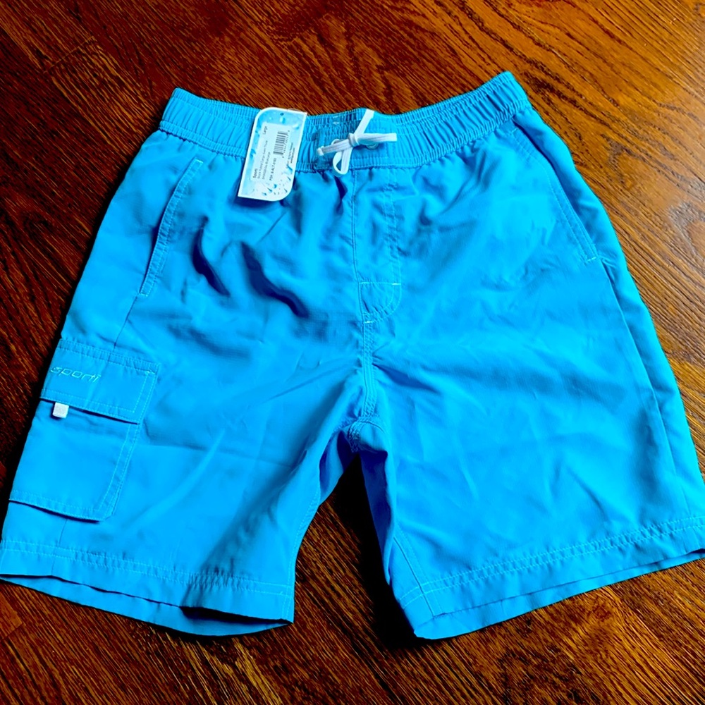 Sporti Boy’s Hybrid Cargo Swim Trunks size Large